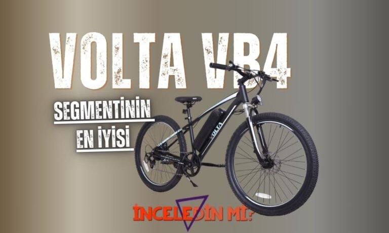 Volta Vb4 Elektrikli Bisiklet İncelemesi
